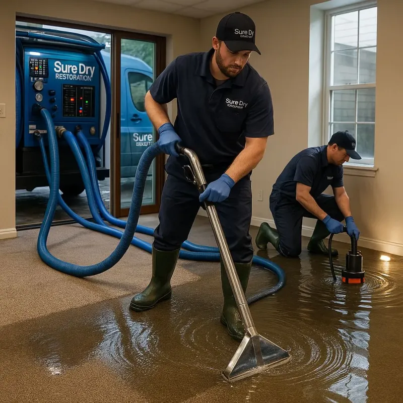 Water Extraction and Removal process in Belleville, NJ